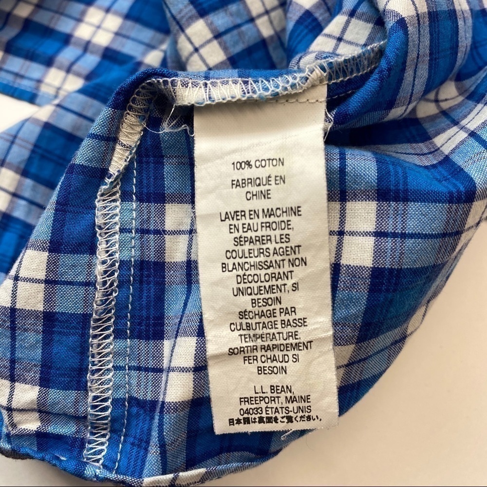 L L BEAN XL-TALL CASUAL BUTTON DOWN - Picture 4 of 5